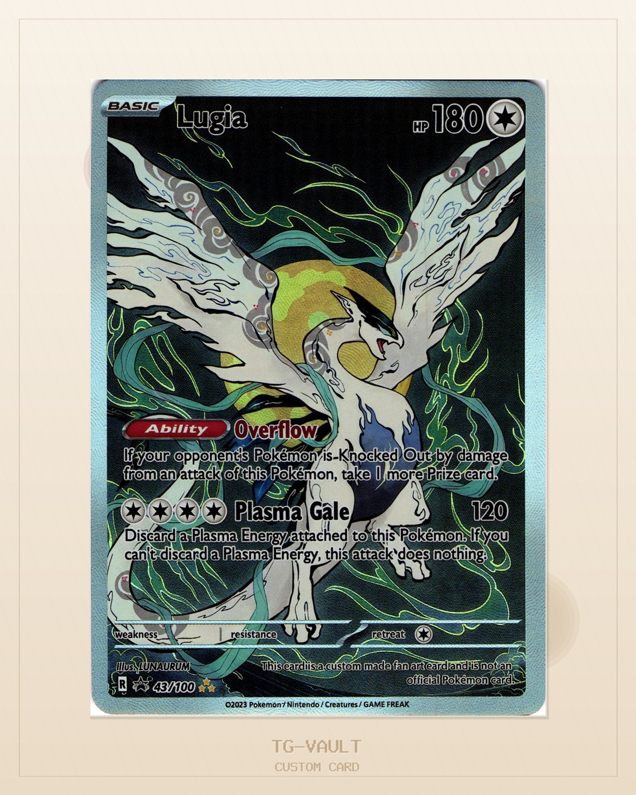 Japanese Artwork Custom Card Beispiel