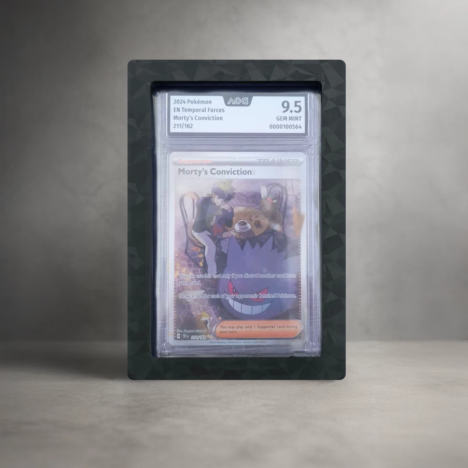 Wandhalterung für AOG Grading Case Pokémon Triangle Shattered Glass