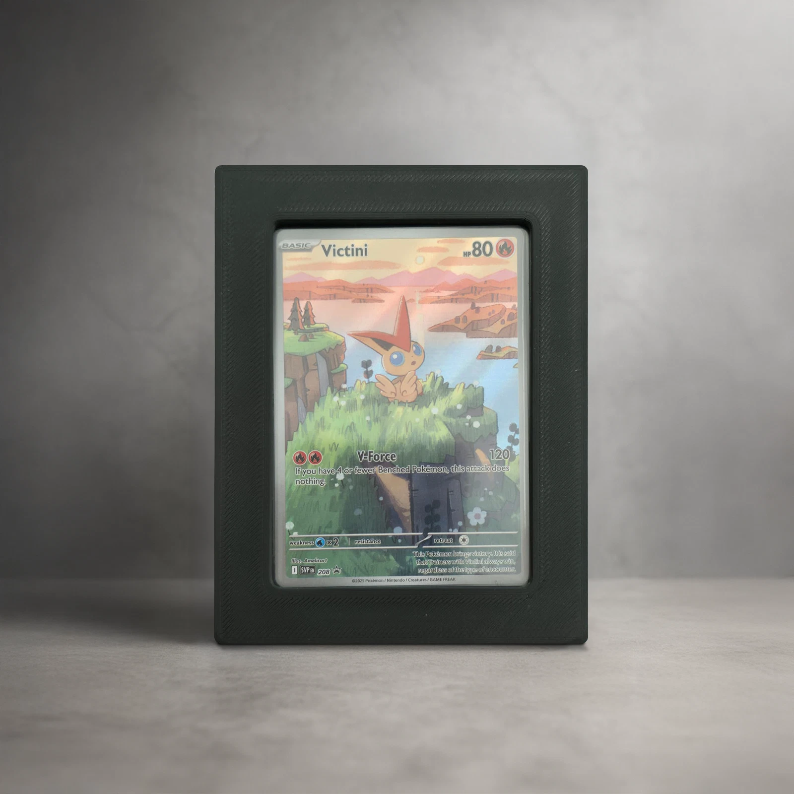 Wandhalterung für Pokémon-Karten Toploader Clean Standard matt