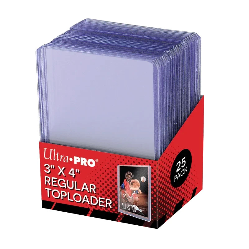 Ultra Pro 3x4 Regular Toploader 25er Pack